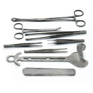 Juego de Instrumentos Quirúrgicos Profesionales de Acero Inoxidable para Cirugía Abdominal y Vascular, para Operaciones Clínicas - Product Image 2