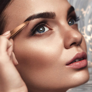 Pinzas de belleza para depilación de cejas y vello facial, pinzas profesionales para cejas para obtener resultados impecables - Product Image 2