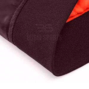 Windproof Nylon Polyester Made <b>Men</b> Bomber <b>Jacket</b> Wholesale New Design Custom Logo <b>Men</b> Bomber Winter <b>Jacket</b> - Product Image 5