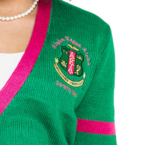Women's Green Knit <b>Cardigan</b> Long Sleeve Classic Casual Sweater Soft Comfortable Layering Outerwear Elegant Ladies Fashion Wholes - Product Image 4