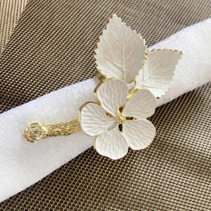 Premium Finish Metal Napkin Rings Eco-Friendly Durable Customizable Design Classic Style for Elegant Table Settings Reusable - Product Image 3