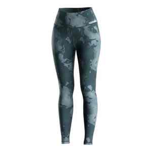 Leggings Deportivos de Cintura Alta, Elásticos, de Nailon, Talla Grande, con Logotipo Personalizado, Sin Línea Visible, Efecto Piel Desnuda, para Yoga y Gimnasio - Product Image 4