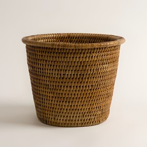 Maceta de ratán natural, cesta para plantas, decoración para jardín, patio y balcón, éxito de ventas. - Product Image 2