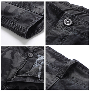 High Quality 100% Cotton Casual Men's Cargo Shorts Quick Dry & Breathable Outdoor Sports Hunting Wear Wholesale - Product Image 6