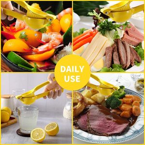 Best Selling Household Manual Lemon Squeezer Citrus <b>Orange</b> Juicer <b>Press</b> Extruder Made Zinc Alloy Metal Non-Stick Easy Clean - Product Image 4