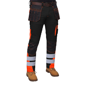 Pantalones de Seguridad Altamente Reflectantes con Múltiples Bolsillos de Almacenamiento, Tela Suave y Transpirable, Logotipo Personalizable - Product Image 1