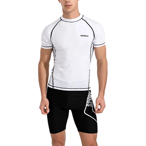 Ensemble de vêtements décontractés d'été pour hommes 2026 : T-shirt et short en coton léger, tenue de sport respirante pour la plage - Product Image 2