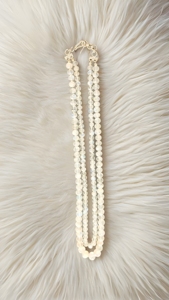 Collar de cuentas de piedra lunar arcoíris brillante para mujer - Ideal para bodas y ocasiones de regalo - Product Image 6