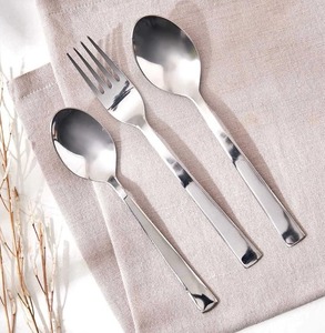 Modern <b>Rose</b> <b>Gold</b> Flatware Set High <b>Mirror</b> Polish Dishwasher Safe Wedding Tableware Spoon Fork Knife Cutlery - Product Image 2