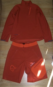 Conjunto Casual de 2 Piezas para Hombre, Color Rojo, Estampado de Ancla, Pantalones Cortos de Punto de Poliéster/Algodón, Bolsillos con Cremallera, Secado Rápido, Antiencogimiento - Product Image 3