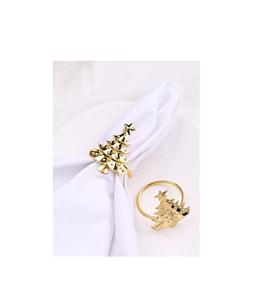 Anillo para servilletas de metal pulido diseñado para complementar cubertería de lujo, vajilla y accesorios de mesa premium. - Product Image 2