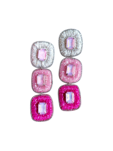 Luxury New Design Christmas tree Handmade Beaded Embroidery <b>Earring</b> For Female With Fancy Cute Stylish <b>Top</b> Fashionable Trendy - Product Image 6