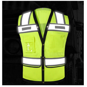 Nuevo Diseño de Ropa de Seguridad, Chaleco de Trabajo de Alta Visibilidad para Hombre, Tejido Reflectante, Ajuste Cómodo, Construcción Duradera, Ropa de Trabajo - Product Image 2