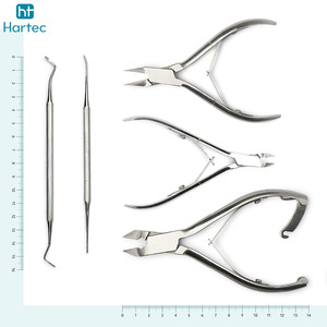 5 Pedicure <b>Set</b> Podiatry Instruments Stainless Steel With <b>Nail</b> Nippers Corners Lift Corner File <b>Nail</b> Scissors Podiatry Tools - Product Image 2