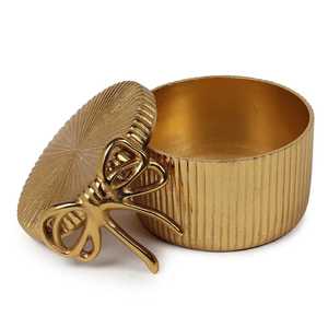 กล่องใส่เครื่องประดับเปลือกหอย Golden Heritage พร้อมลูกบิดมุก โลหะขัดเงา ทำด้วยมือ เป็นมิตรกับสิ่งแวดล้อม ทนทาน ดีไซน์หรูหรา เหมาะสำหรับเป็นของขวัญงานแต่งงาน - Product Image 2