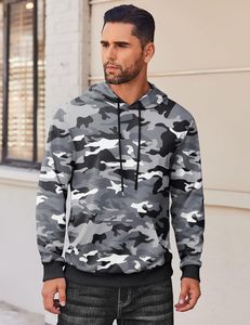 Custom Three-Tone Patchwork Men's Hoodie V-<b>Shape</b> Color <b>Block</b> Fleece Pullover Casual Streetwear Sweatshirt - Product Image 4