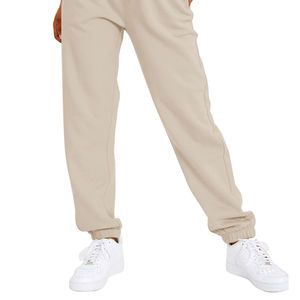Pantalon de jogging pour femme, coupe oversize, jambe large, en molleton doux, style streetwear décontracté et confortable, avec cordon de serrage, Printemps - Product Image 6