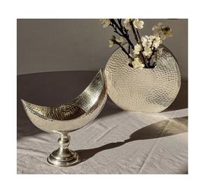 Bol à fruits en fer martelé, design fantastique, forme ronde, bol de service pour fruits avec plateau, qualité supérieure, bol à dattes - Product Image 3