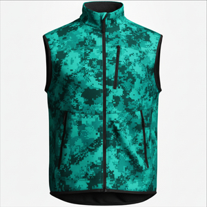 เสื้อกั๊กสำหรับล่าสัตว์กลางแจ้ง แบบไม่มีแขน มีกระเป๋าหลายช่อง ระบายอากาศได้ดี เหมาะสำหรับถ่ายภาพ ลายพราง - Product Image 6