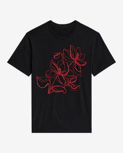 Fabricantes de Ropa al por Mayor, Camisetas Extra Grandes de Algodón 100% para Hombre, Color Negro, con Logotipo Personalizado, Impresión Ecológica en Serigrafía para Verano - Product Image 2