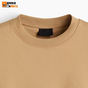 T-shirt Homme Coupe Droite 100% Coton Toile Manches Courtes Sérigraphié Streetwear Tendance Col Rond Logo Personnalisé - Product Image 5
