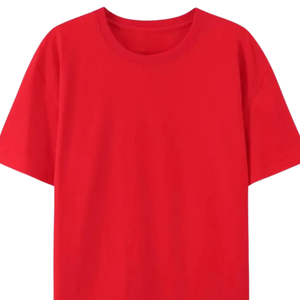 Camiseta de algodón de manga corta con cuello redondo informal para hombre, ligera, transpirable, de corte regular, básica - Product Image 5
