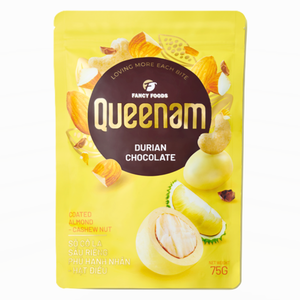 Factory OEM/ODM Wholesale High Quality Dragee <b>Chocolate</b> Durian <b>Chocolate</b> Coated <b>Almond</b> Cashew Nuts 75G HALAL Snacks Hot Selling - Product Image 1