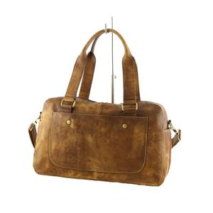 กระเป๋าเดินทางหนังแท้ น้ำหนักเบา พกพาสะดวก สไตล์เรโทร ขนาดใหญ่ จุของได้เยอะ สำหรับขึ้นเครื่องบิน ได้รับการรับรองสำหรับการเดินทาง - Product Image 4