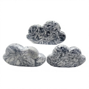 Superbe cristal de pierre précieuse sculpté en forme de nuage, cristal de nuage pour décoration intérieure, grossiste en cristaux de nuage sculptés - Product Image 3