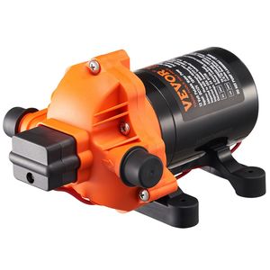 Pompa a Diaframma 12V DC per Camper, 3.5 GPM (13.25 L/min), 3 Camere con Interruttore Automatico a Pressione Regolabile 40-100 PSI per Pompe d'Acqua - Product Image 1