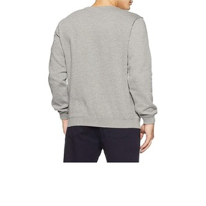 Sweat-shirt de qualité supérieure, style streetwear, en polyester et coton, épais, uni, surdimensionné, col rond, personnalisable pour homme - Product Image 3