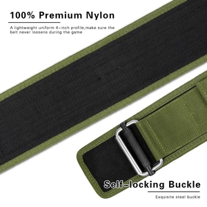 Custom Anti Loosening Self Locking Belt Weightlifting Squat Gym Training Waist Belt - Product Image 6
