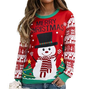 Comfortable Winter Wear Featuring Festive Pattern Details And Custom <b>Christmas</b> Artwork <b>Women</b> <b>Christmas</b> <b>Sweatshirt</b> - Product Image 1