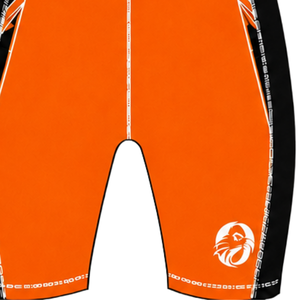 Orange Black and White Rowing Champ Suit <b>Mens</b> Sleeveless Competition Uniform Performance Racing Singlet Custom Wholesale Team - Product Image 6
