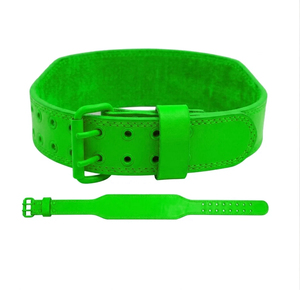 Ceinture de Soutien Lombaire en Cuir Véritable pour Musculation et Haltérophilie avec Logo Personnalisé – Équipement de Fitness pour la Salle de Sport - Product Image 1