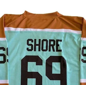 Maillot de hockey sur glace personnalisé pour hommes, dernier style pour adultes, respirant, 100% polyester, best-seller - Product Image 3