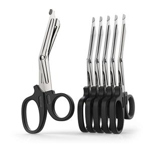 กรรไกรตัดผ้าพันแผล EMT ยี่ห้อ Surtechs ใบมีดสแตนเลสแบบหยัก สำหรับการปฐมพยาบาล - Product Image 3