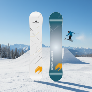 Ski et <span class=keywords><strong>snowboard</strong></span> professionnels en fibre de carbone avec noyau en bois de forme asymétrique, imprimés en 3D, pour l'hiver, OEM ODM, usine personnalisée - Product Image 4
