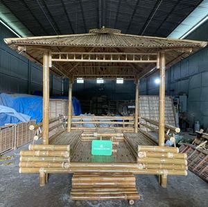 โต๊ะเก้าอี้สตูลบาร์ไม้ไผ่พับได้เฟอร์นิเจอร์ในสวนกลางแจ้งเชิงพาณิชย์ - Product Image 6