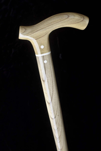 Bâton de marche en bois de qualité supérieure, fait main, avec poignée en bois, décoratif, unique, produits de haute qualité - Product Image 3