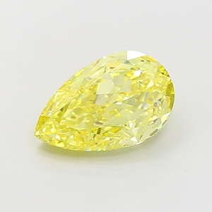 Gema de Lujo Brillante con Certificación CVD para Joyería Fina, Exquisito Diamante Amarillo Intenso Cultivado en Laboratorio, Piedra Suelta - Product Image 1