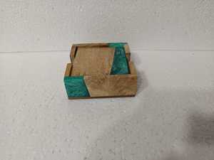 Sous-verres décoratifs en résine et bois pour designers d'intérieur – Modèles uniques pour la maison, l'hôtel et le bureau - Product Image 6