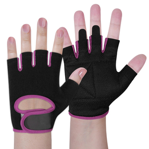 Customized Logo Neoprene Half Finger Weightlifting Gloves for Unisex Gym Use-Lightweight Non-Slip Breathable - Product Image 1