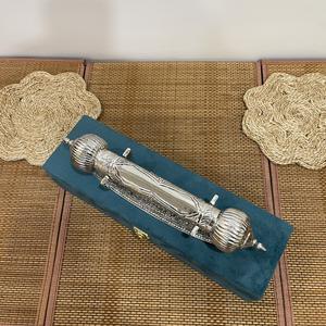 Artisanat en métal plaqué argent sur support avec emballage en boîte cadeau - Product Image 2