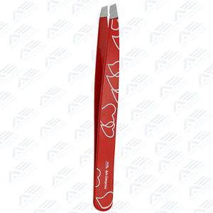 Personalized Professional Stainless Steel Slanted Sharp Pointed Eyebrow Tweezers-Eco-Friendly Comfortable <b>for</b> Facial Hair - Product Image 5