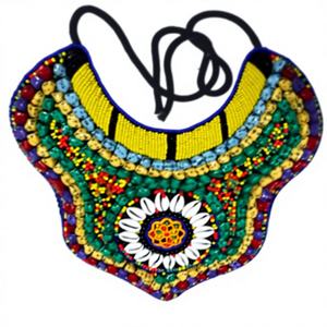 Collier classique de style chrétien avec perle d'eau douce, pierre naturelle et breloque fleur, pour femme, cadeau de mariage ou de fiançailles, plaqué rhodium/argent - Product Image 1