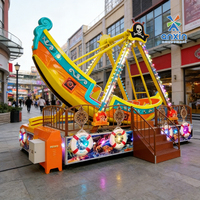 Manège portable Bateau Pirate sur remorque, Bateau Pirate mobile pour enfants pour Carnavals et Fêtes Foraines, Vente en gros usine