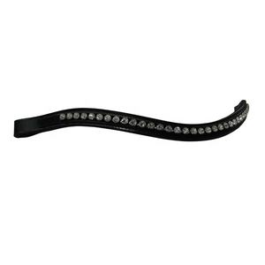 Bandeaux en cristal en cuir de qualité supérieure Halters élégants pour les sports équestres - Product Image 5