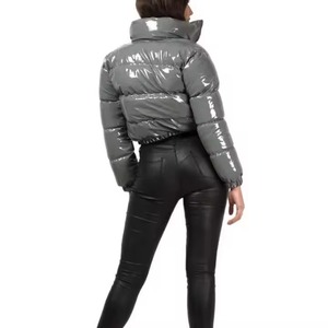 Chaqueta Acolchada Casual Personalizada al por Mayor para Mujer, Chaqueta de Invierno con Capucha, Acolchada, Impermeable, Cortavientos, Parka - Product Image 5