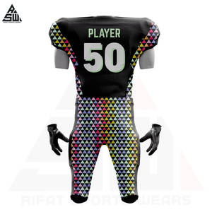 Meilleures ventes : Uniforme de football américain pour hommes grandes tailles, dernier style, séchage rapide, pour adultes - Product Image 3